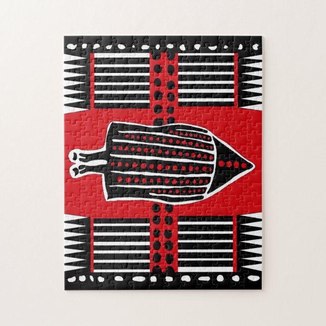 Selknam Puzzle (Vertical)