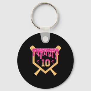 Sell 10 Year Old Birthday Drip 10th Birthday Ice C Key Ring