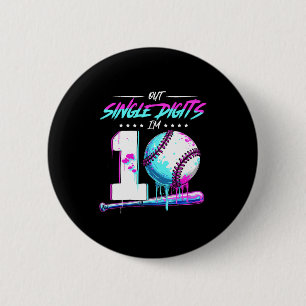 Sell 10 Years Old Birthday Double Digits 10 Birthd 6 Cm Round Badge