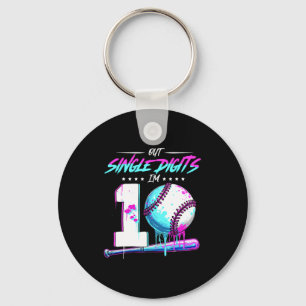 Sell 10 Years Old Birthday Double Digits 10 Birthd Key Ring