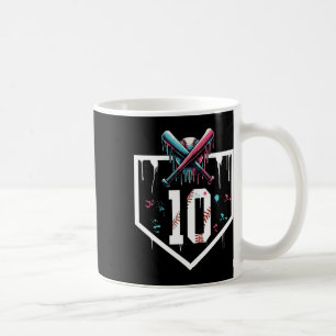 Sell 10th Birthday Home Plate Boy Youth Ten 10 Yea Coffee Mug