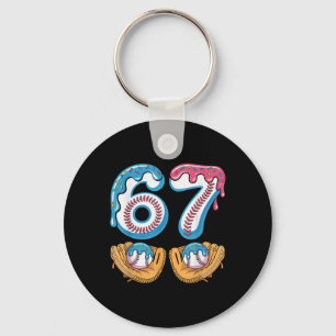 Sell 67 - Ice Cream Drip 67 Meme Funny Player _4 Key Ring