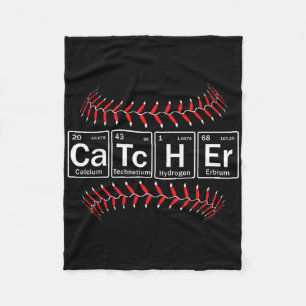 Sell Catcher In Periodic Table Elements Funny Soft Fleece Blanket