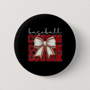 Sell Cousin Coquette Bow Sport Lover Mothers Day V 6 Cm Round Badge