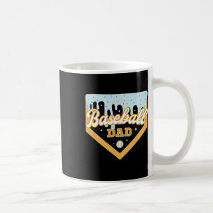 Sell Dad Home Plate Ice Cream Drip Father's Day Da Coffee Mug