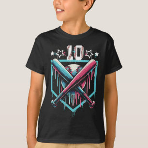 Sell Drip 10th Birthday Boys Number 10 Youth 10 Ye T-Shirt