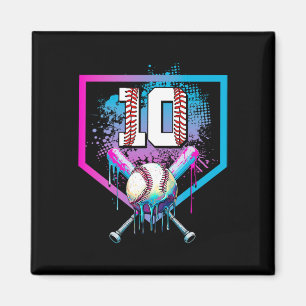 Sell Drip 10th Birthday Home Plate Boy Youth 10 Ye Magnet