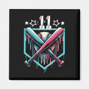 Sell Drip 11th Birthday Boys Number 11 Youth 11 Ye Magnet