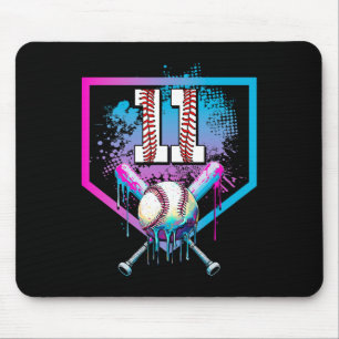 Sell Drip 11th Birthday Home Plate Boy Youth 11 Ye Mouse Mat