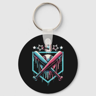 Sell Drip 9th Birthday Boys Number 9 Youth 9 Year Key Ring