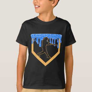 Sell Drip Boy Home Plate Ice Cream Youth Sell Play T-Shirt