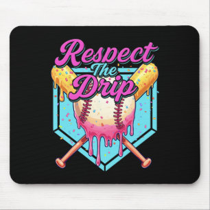 Sell Drip Boys Home Plate Youth Sports Respect The Mouse Mat