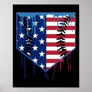Sell Drip Boys Ice Cream Patriotic American Flag 1 Poster