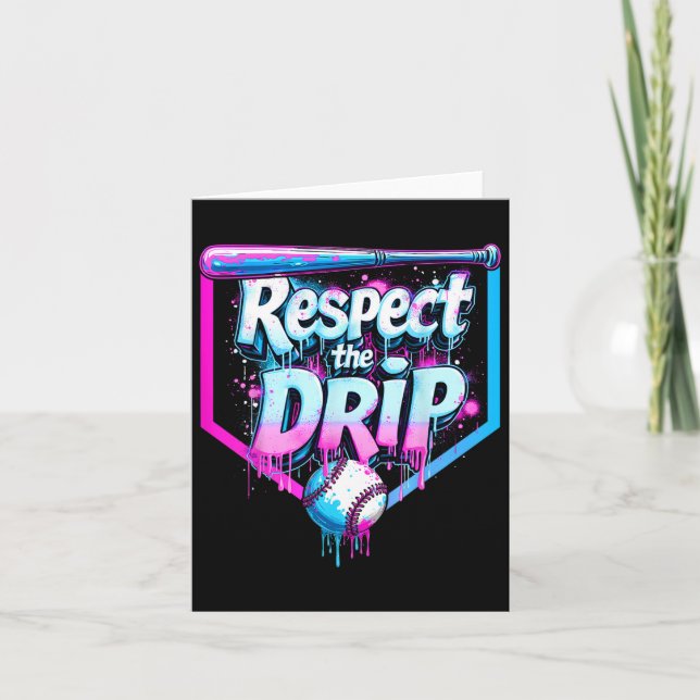 Sell Drip Boys Ice Cream Respect The Drip Players  Card (Front)