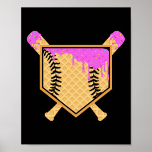 Sell Drip Boys Ice Cream Waffle Cone Sell T Sports Poster