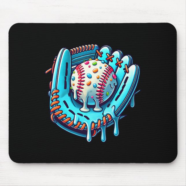 Sell Drip Design Ice Cream Sprinkles Sell Player  Mouse Mat (Front)