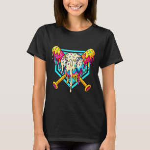 Sell Drip For Boys Home Plate Ice Cream Drip Youth T-Shirt