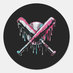 Sell Drip For Boys Ice Cream Drip Youth Boys 2 Sid Classic Round Sticker