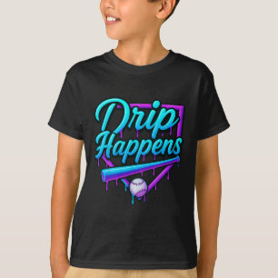 Sell Drip For Boys Ice Cream Drip Youth Boys Happe T-Shirt