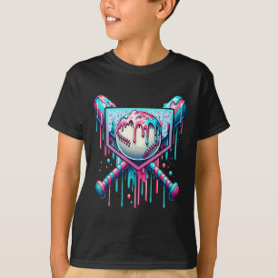 Sell Drip Graphic Ice Cream Drip Sell For Kids Boy T-Shirt