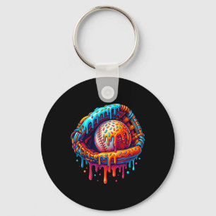 Sell Drip Ice Cream Sprinkles Sell Glove 6  Key Ring