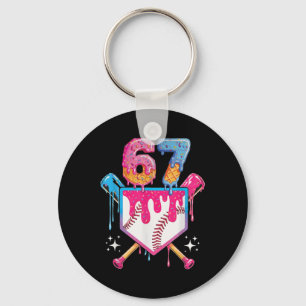Sell Drip Number 67 Player Or 67th Birthday _1  Key Ring