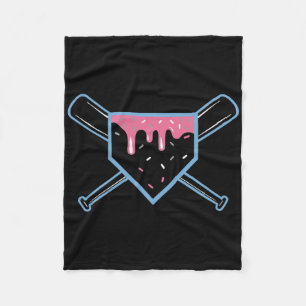 Sell Home Plate Ice Cream Drip With Sprinkles For Fleece Blanket