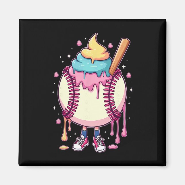 Sell Ice Cream Drip _3  Magnet (Front)