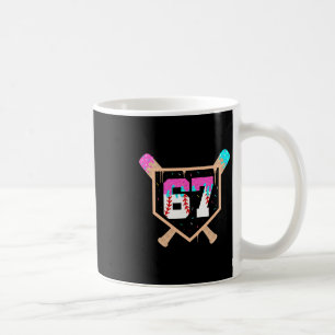 Sell Ice Cream Drip Number 67 Player 67th Birthday Coffee Mug