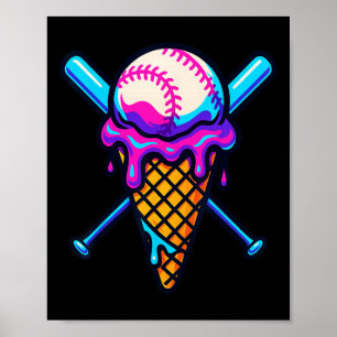 Sell Ice Cream Drip Softll Poster
