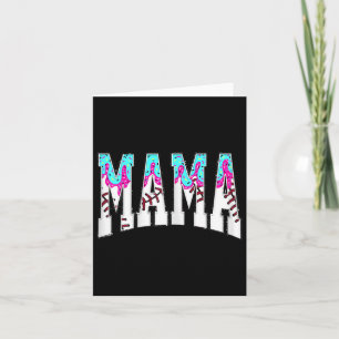 Sell Mama Coquette Bow Game Day Sell Mum Mother 7 Card