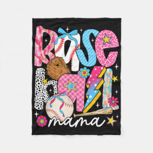 Sell Mama Coquette Bow Game Day Sell Mum Mothers D Fleece Blanket