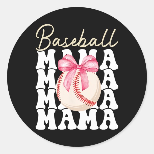 Sell Mama Mother's Day Sell Mum  Classic Round Sticker (Front)