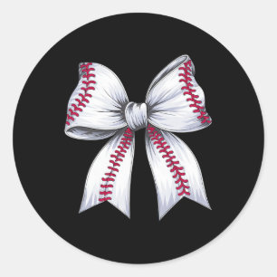Sell Mum Coquette Bow Mothers Day Sell Mama 1 Classic Round Sticker
