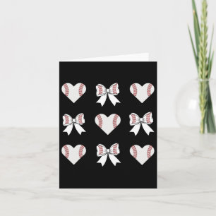 Sell Mum Heart With Coquette Bow Mother's Day  Card