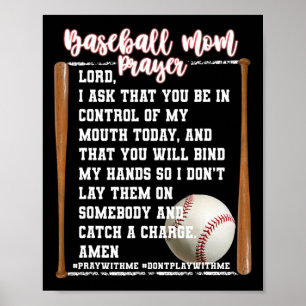 Sell Mum Prayer Game Day Softl Christian Religious Poster