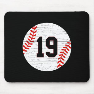 Sell Number #19 Ll Vintage For Sell Players Gift Mouse Mat