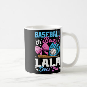 Sell Or Bows Lala Loves You Funny Gender Reveal  Coffee Mug