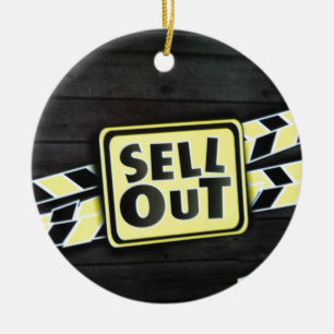 Sell Out Art Print Ceramic Tree Decoration