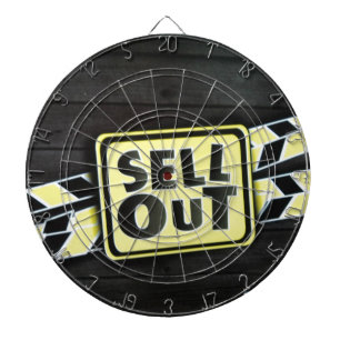 Sell Out Art Print Dartboard