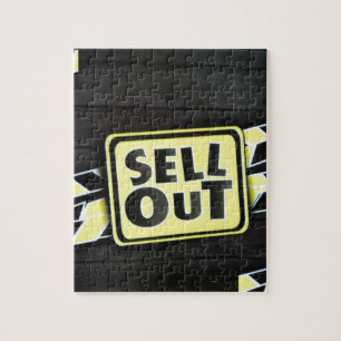 Sell Out Art Print Jigsaw Puzzle