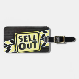 Sell Out Art Print Luggage Tag