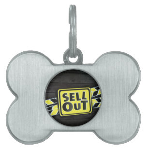 Sell Out Art Print Pet Name Tag