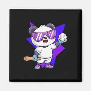 Sell Panda. Panda Sports Fun Sell Enthusiasts Magnet