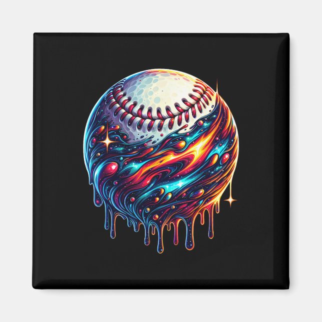 Sell Planet Drip Sell Drip Sell Ice Cream Drip  Magnet (Front)