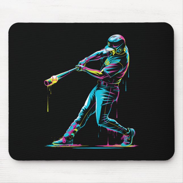 Sell Player Drip Home Plate1  Mouse Mat (Front)