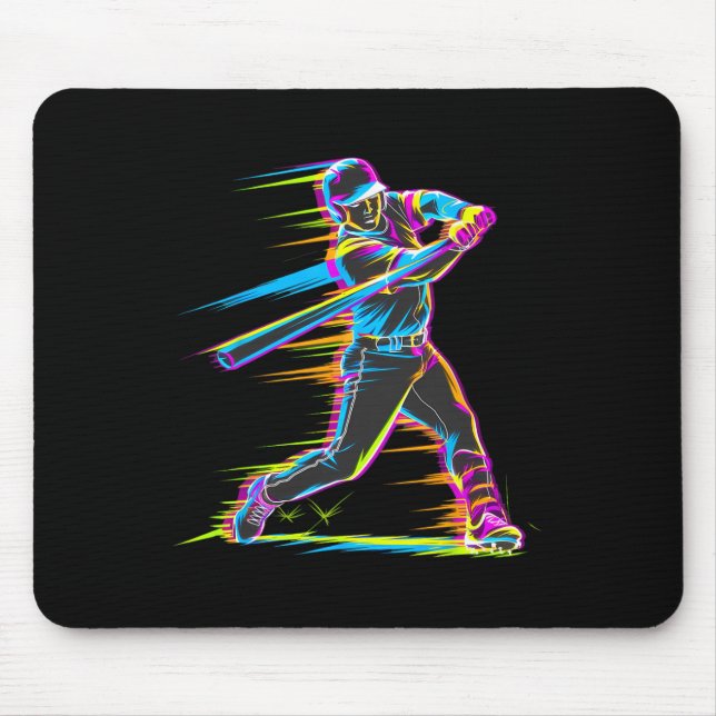 Sell Player Drip Home Plate  Mouse Mat (Front)