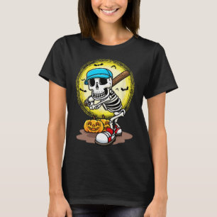 Sell Player Skeleton Softll Halloween Kids Boys  T-Shirt