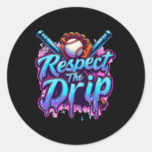 Sell Respect Drip Boys Ice Cream The Drip Youth Classic Round Sticker