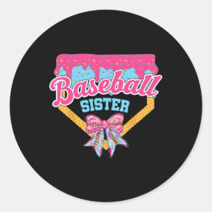 Sell Sister Drip Ice Cream Sell Game Day 1 Classic Round Sticker